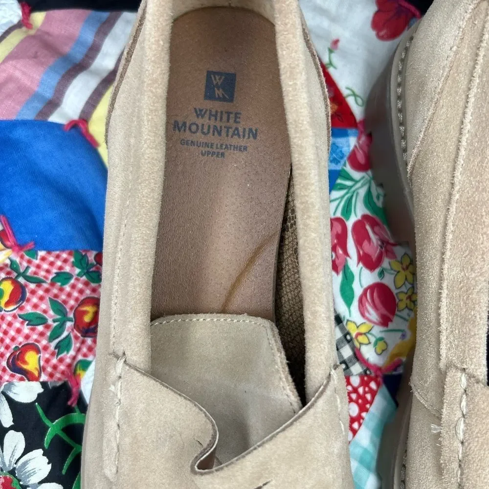 White Mountain chunky suede